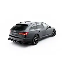 Rajout Du Pare-Chocs Arriere + Faux Pot D'échappement Audi A6 Sedan / Avant C8 / C8 Facelift