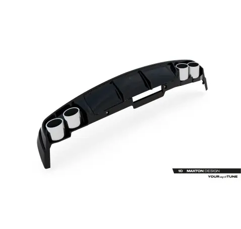 Rajout Du Pare-Chocs Arriere + Faux Pot D'échappement Audi A6 Sedan / Avant C8 / C8 Facelift