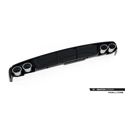 Rajout Du Pare-Chocs Arriere + Faux Pot D'échappement Audi A6 Sedan / Avant C8 / C8 Facelift