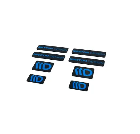 3D Noir et bleu Maxton Design