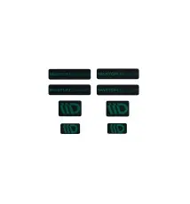 3D Noir et vert Maxton Design