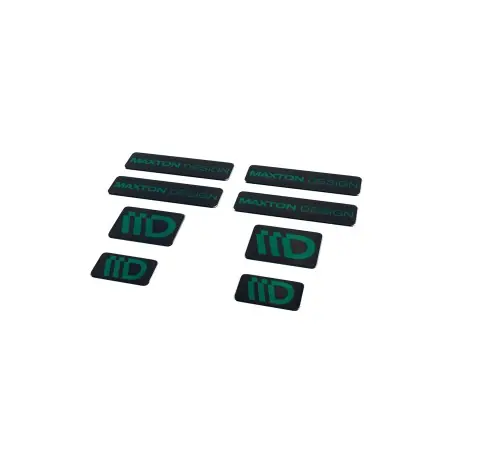 3D Noir et vert Maxton Design