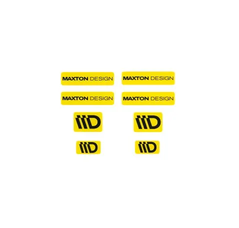 Ensemble d'autocollants 3D Maxton Design Ensemble d'autocollants 3D Maxton Design