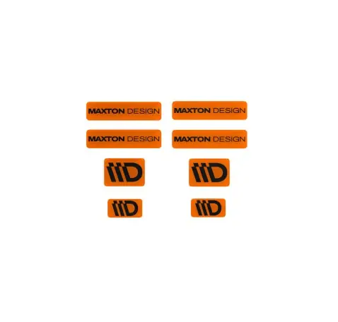 3D Orange et noir Maxton Design 3D Orange et noir Maxton Design