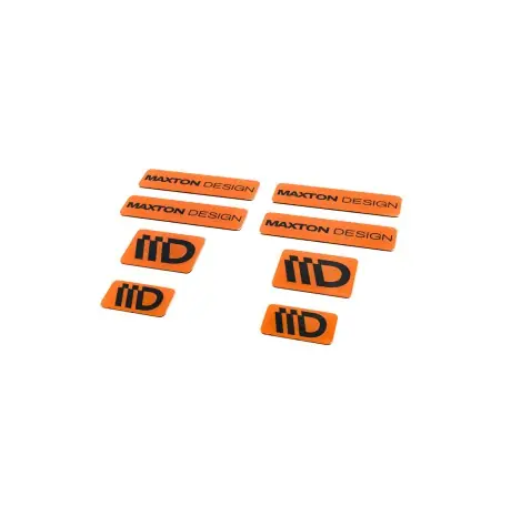 3D Orange et noir Maxton Design