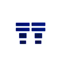 Ensemble d'autocollants 3D Maxton Design