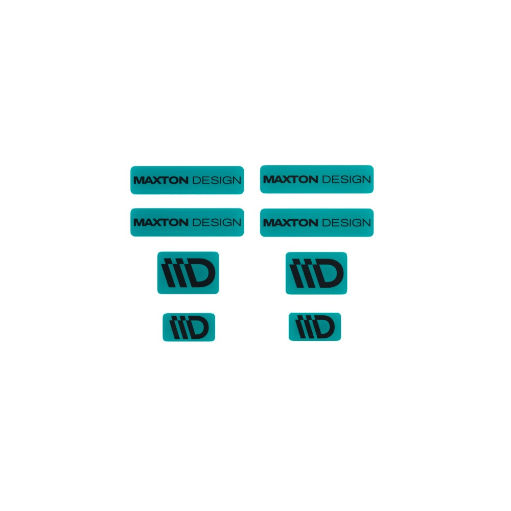Ensemble d'autocollants 3D Maxton Design