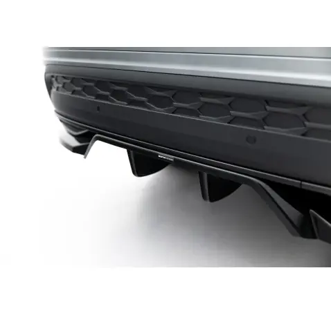 Arriere Splitter (avec une barre verticale) Skoda Kodiaq Sportline Mk2