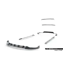 Set of Prepreg Carbon Fiber Splitters BMW X5 M-Pack G05