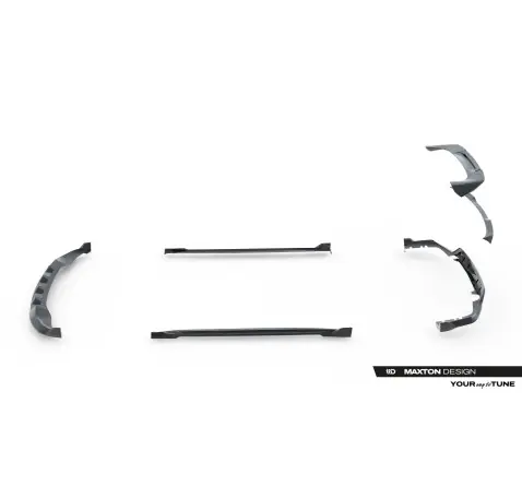 Set of Prepreg Carbon Fiber Splitters BMW X5 M-Pack G05