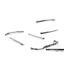 Set of Prepreg Carbon Fiber Splitters BMW X5 M-Pack G05