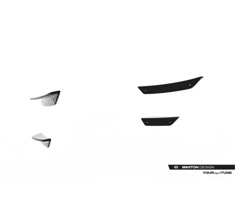 Ailes de pare-chocs avant (Canards) Lexus IS 500 Mk3 Facelift 2 (XE30)