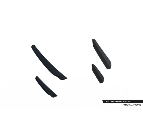 Ailes de pare-chocs avant (Canards) Lexus IS 500 Mk3 Facelift 2 (XE30)