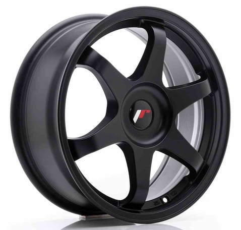 JR Wheels JR3 17x7 ET35-42 BLANK Matt Black