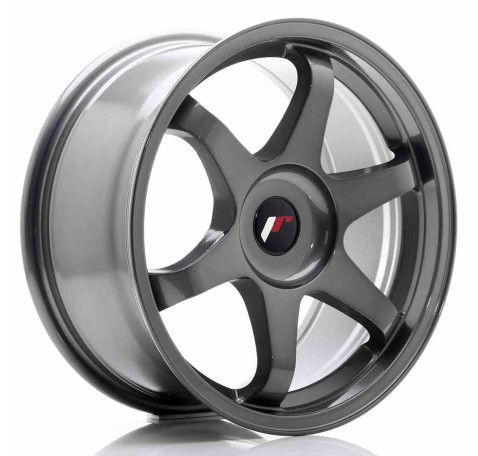 JR Wheels JR3 17x8 ET35 BLANK Gun Metal