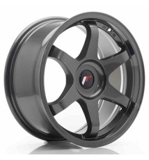 JR Wheels JR3 17x8 ET35 BLANK Hyper Gray