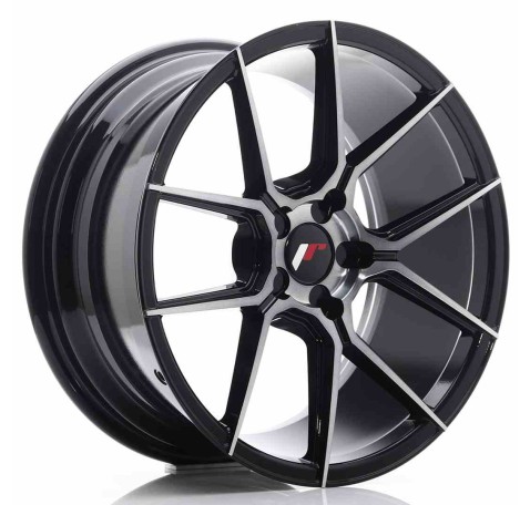 JR Wheels JR30 18x8,5 ET20-40 5H BLANK Black Brushed w/Tinted Face