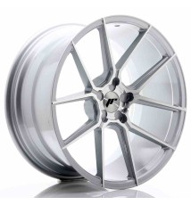 JR Wheels JR30 20x10 ET20-40 5H BLANK Silver Machined Face