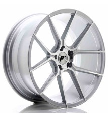 JR Wheels JR30 20x10 ET40 5x112 Silver Machined Face