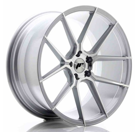 JR Wheels JR30 20x10 ET40 5x112 Silver Machined Face