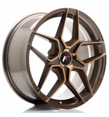 JR Wheels JR34 18x8 ET20-42 5H BLANK Platinum Bronze