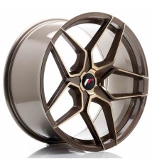 JR Wheels JR34 20x10 ET20-40 5H BLANK Platinum Bronze