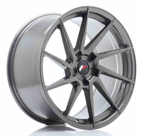 JR Wheels JR36 20x10 ET20-45 5H BLANK Hyper Gray