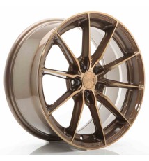 JR Wheels JR37 17x8 ET20-40 5H BLANK Platinum Bronze