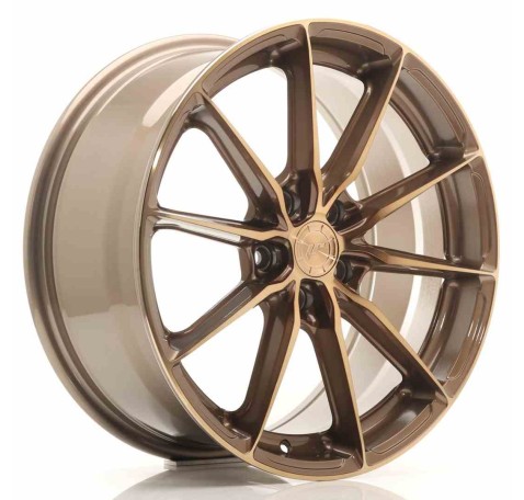 JR Wheels JR37 18x8 ET45 5x112 Platinum Bronze