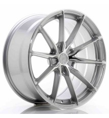 JR Wheels JR37 20x10 ET20-45 5H BLANK Silver Machined Face