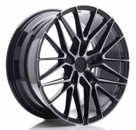 JR Wheels JR38 19x8,5 ET20-45 5H BLANK Black Brushed w/Tinted Face