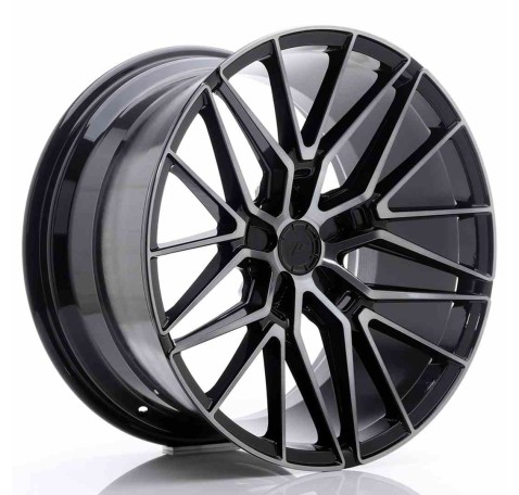 JR Wheels JR38 20x10,5 ET20-45 5H BLANK Black Brushed w/Tinted Face