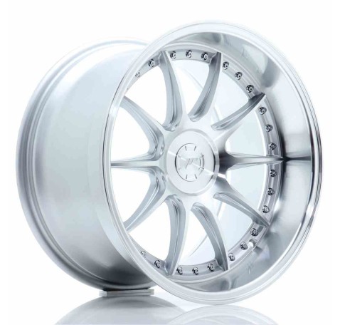 JR Wheels JR41 18x10,5 ET15-25 5H BLANK Silver Machined Face