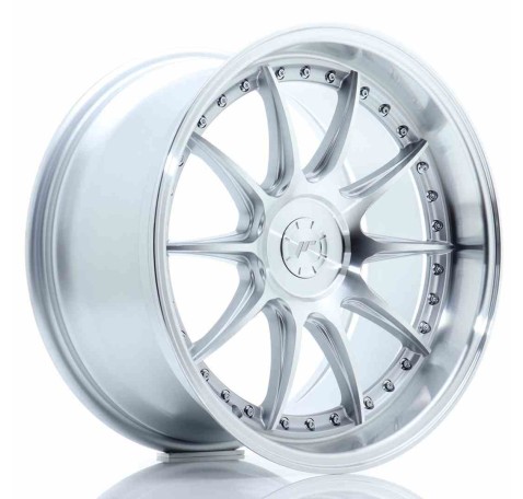 JR Wheels JR41 18x9,5 ET15-35 5H BLANK Silver Machined Face