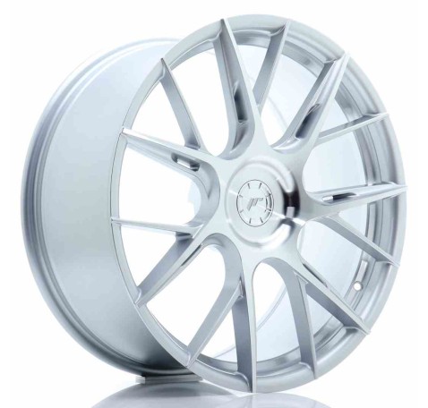 JR Wheels JR42 20x9 ET20-50 5H BLANK Silver Machined Face