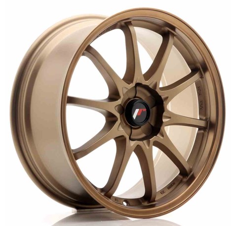 JR Wheels JR5 18x8 ET35 5H BLANK Dark Anodized Bronze