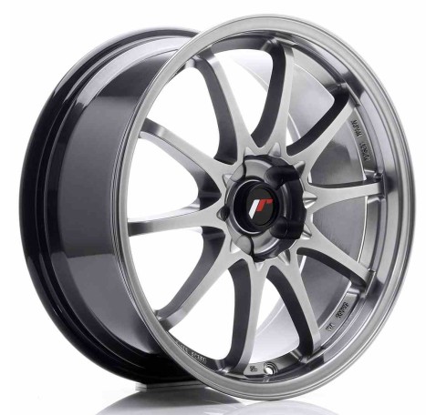 JR Wheels JR5 18x8 ET35 5H BLANK Hyper Black