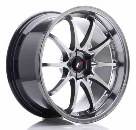 JR Wheels JR5 19x9.5 ET12-36 5H BLANK Hyper Black