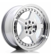 JR Wheels JR6 16x7 ET35 4x100/114 Silver Machined Face