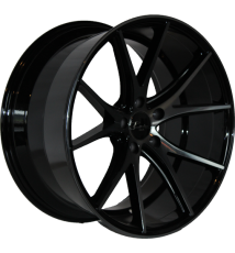 Jante RX-3 Rocha Black Machine Face - Tailles 9x20 et 10.5x20 - Entraxes 5x112 et 5x120 du fabricant pour votre voiture au p...