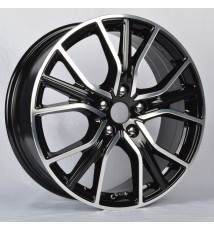 R8,5x20 WD004 ZURICH ET35 5x112 66,5 FF Glossy Black Pol&m