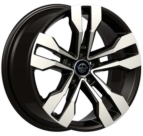 R7x17 WD008 TENERIFE ET48 5x114.3 67.1 Glossy Black Pol& m