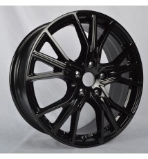 R8x20 WD004 ZURICH ET33 5x112 66,6 FF Glossy Black -F3&m