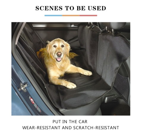 Housse de siège de voiture pour chien pliable imperméable tapis de voiture  pour animaux de compagnie hamac pour petits moyens gr