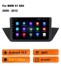 Autoradio Android 10, CarPlay, Navigation Gps, lecteur multimédia vidéo, 2 din, sans dvd, pour voiture BMW X1, E84 (2009 – 2012)