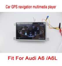 Autoradio Android, Navigation GPS, stéréo, système de lecteur multimédia, Audio/vidéo, pour voiture Audi A6, A6L (2005 à 2011)