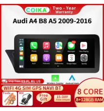 COIKA – autoradio multimédia Android 10, 8 cœurs, WIFI, BT, Google, écran tactile IPS, navigation GPS, Carplay, système pour voi