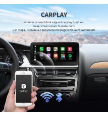 COIKA – autoradio multimédia Android 10, 8 cœurs, WIFI, BT, Google, écran tactile IPS, navigation GPS, Carplay, système pour voi