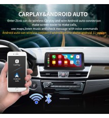 Lecteur multimédia pour BMW X1 F48 2016 – 2017, système Android, WIFI, 4G, SIM 8 + 128 go de RAM, BT, écran tactile IPS, navigat