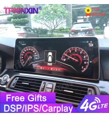 Autoradio 12.3 ", Android 11, 8 go/256 go, Navigation GPS, lecteur multimédia, stéréo, unité centrale pour voiture BMW série 5 F